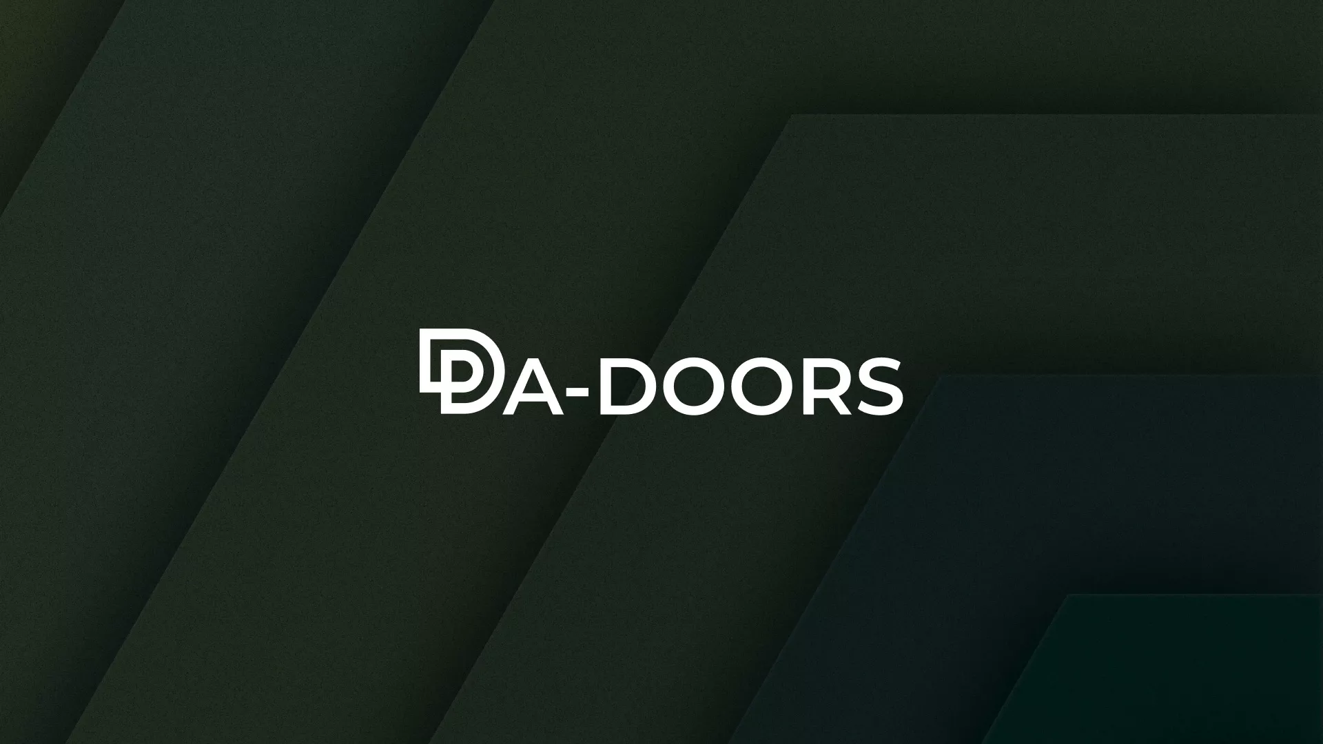 Создание логотипа компании «DA-DOORS» в Болотном
